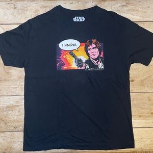 Star Wars Han Solo Mens T Shirt